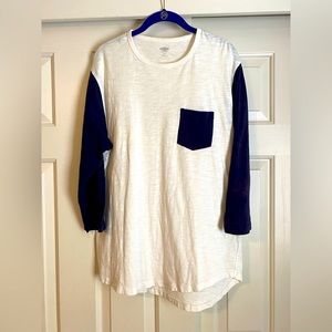 Men’s 3/4 length tee shirt, Old Navy Brand, size large